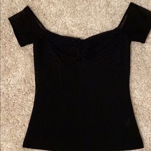 BCBG black shirt